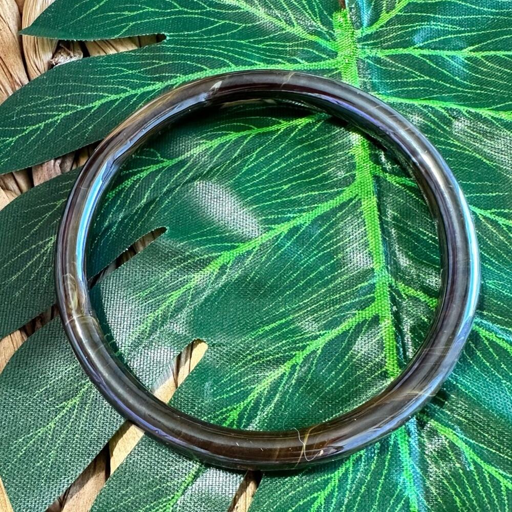 BOGO FREE ombré cold to touch tigers eye protection bangle bracelet